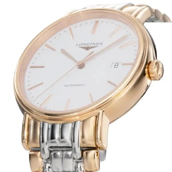 LONGINES PRESENSE WHITE WATCH - 2
