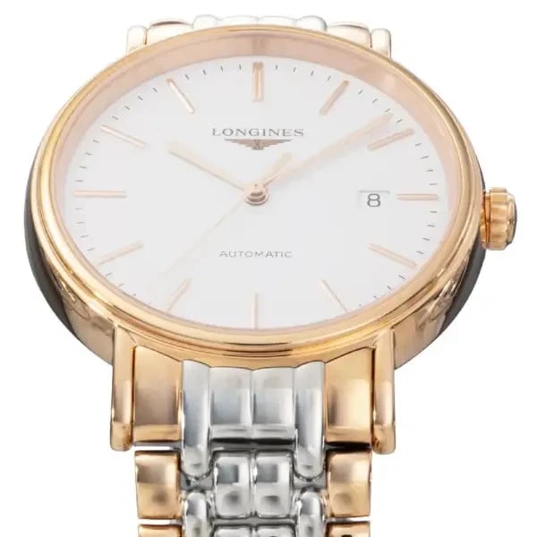 LONGINES PRESENSE WHITE WATCH - 3