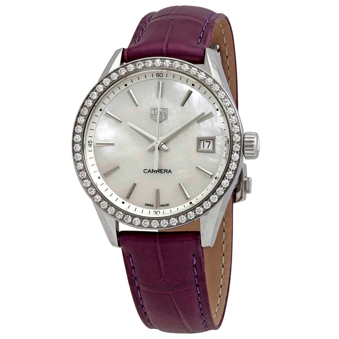 TAG HEUER CARRERA WATCH: TAG HEUER Carrera Watch Brand: TAG Heuer Type/Style: Wristwatch Material: SS Color: Dial Color White Size: Case Size: 36mm Accessories: None Accessories Notice: When purchasing pre-owned goods,