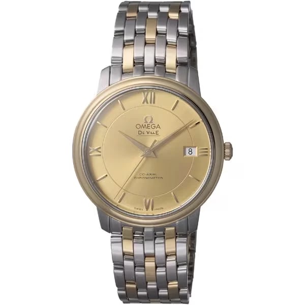 OMEGA CO-AXIAL CHRONOMETER METAL BELT WATCH: OMEGA Co-Axial Chronometer Metal Belt Watch Brand: OMEGA Type/Style: Wristwatch Material: SS Color: Dial Color yellow Size: Case Size: 36.5mm Accessories: None Accessories Notice: When purchasing