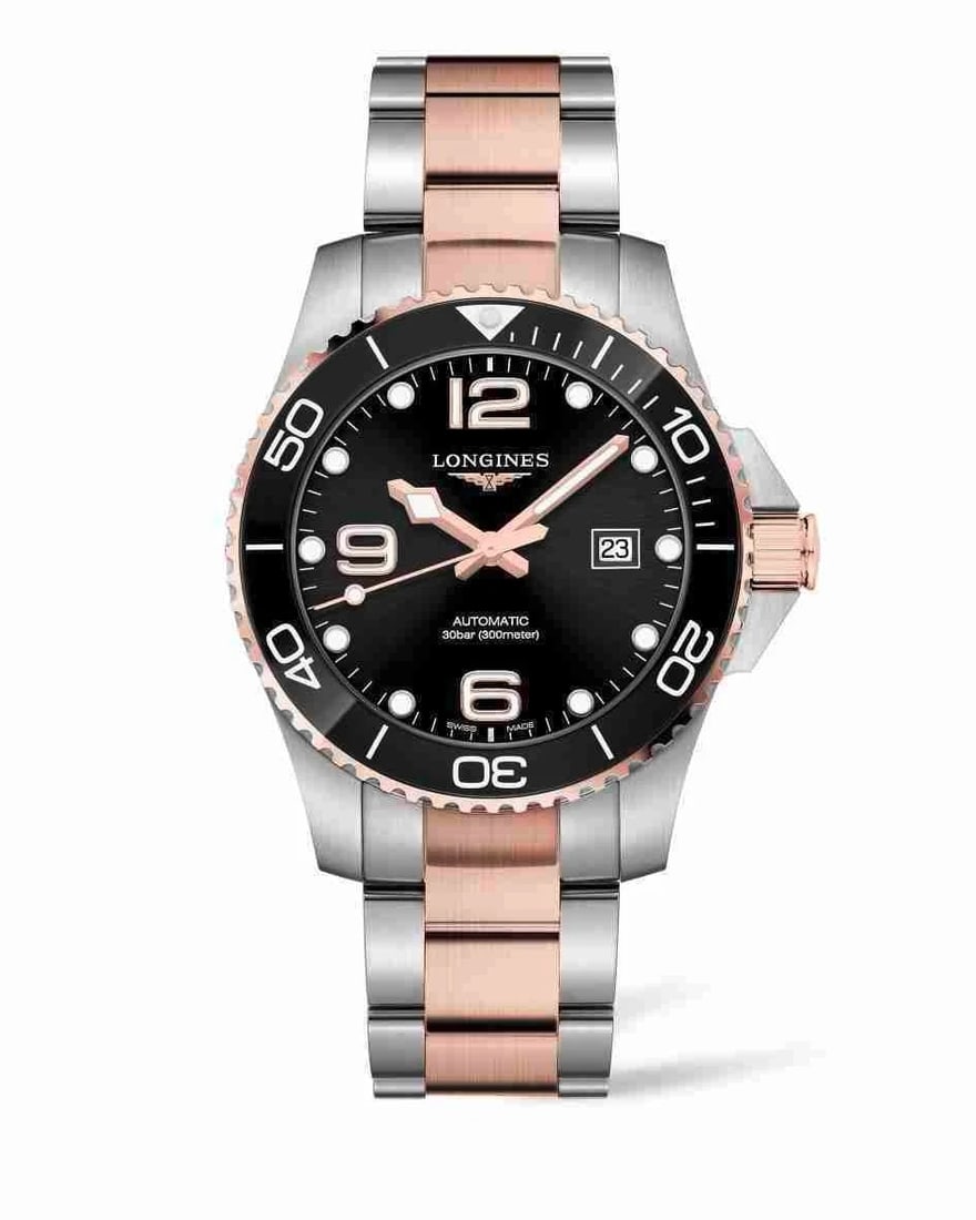 LONGINES HYDROCONQUEST PG COMBI SSXGP AUTOMATIC * WATCH - 2
