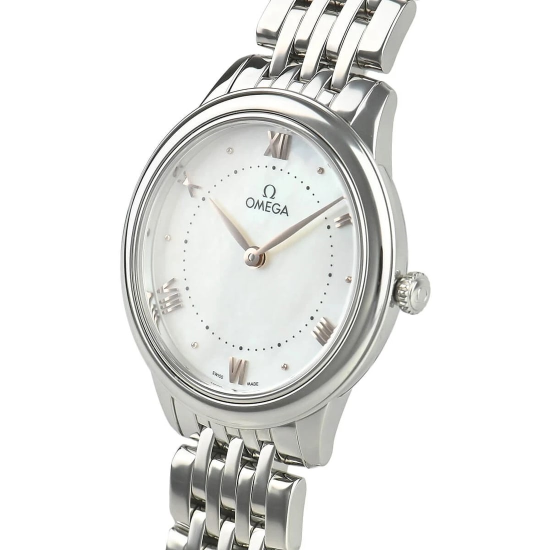 OMEGA DE VILLE PRESTIGE WATCH: omega De Ville Prestige Watch Brand: OMEGA Type/Style: Wristwatch Material: ss Color: Dial Color white Size: Case Size: 30mm Accessories: None Accessories Notice: When purchasing pre-owned goods,