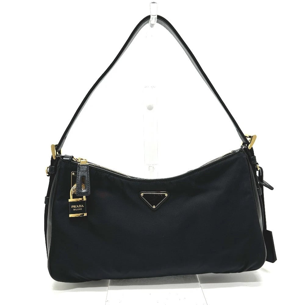 PRADA 1BC232 EME TESSUTO SHOULDER BAG (1 of 12)
