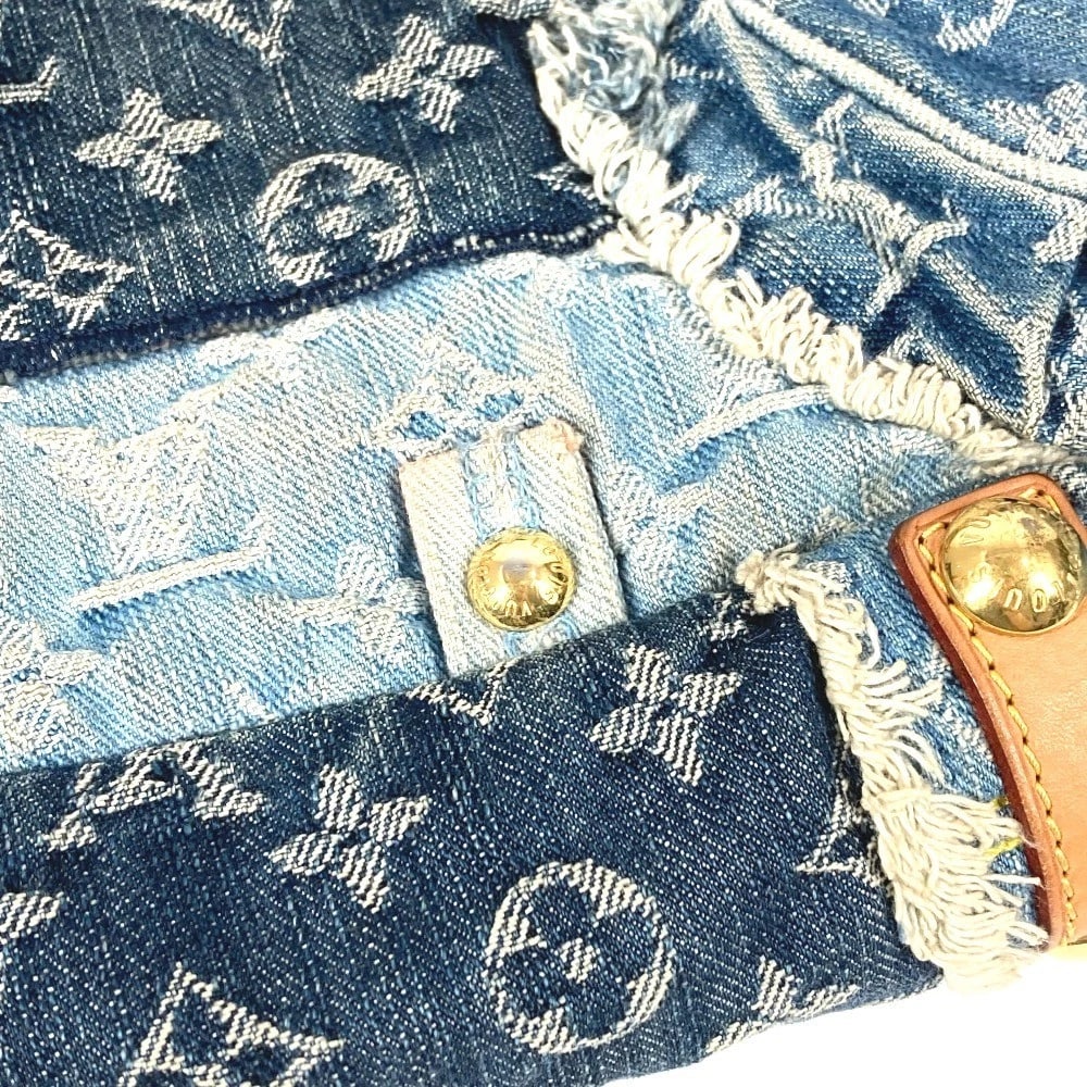 LOUIS VUITTON MONOGRAMDENIM PATCHWORK POSTY MESSENGER BAG - 2
