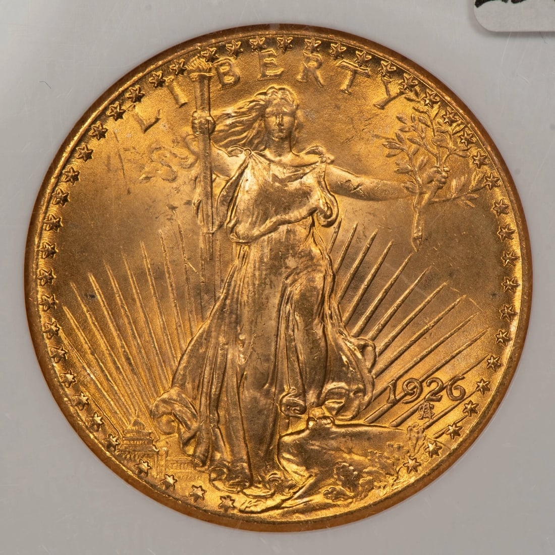 1926 G$20 SAINT-GAUDENS GOLD DOUBLE EAGLE (1 of 2)