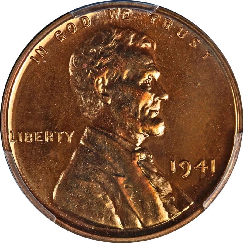 1941 LINCOLN CENT PROOF: 1941 Lincoln Cent Proof Year: 1941 Fineness: None Composition: Copper Denomination: None Country of Origin: United States Accessories: None Accessories Notice: When purchasing pre-owned goods, please