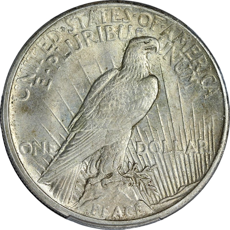 1921 PEACE DOLLAR HIGH - 2