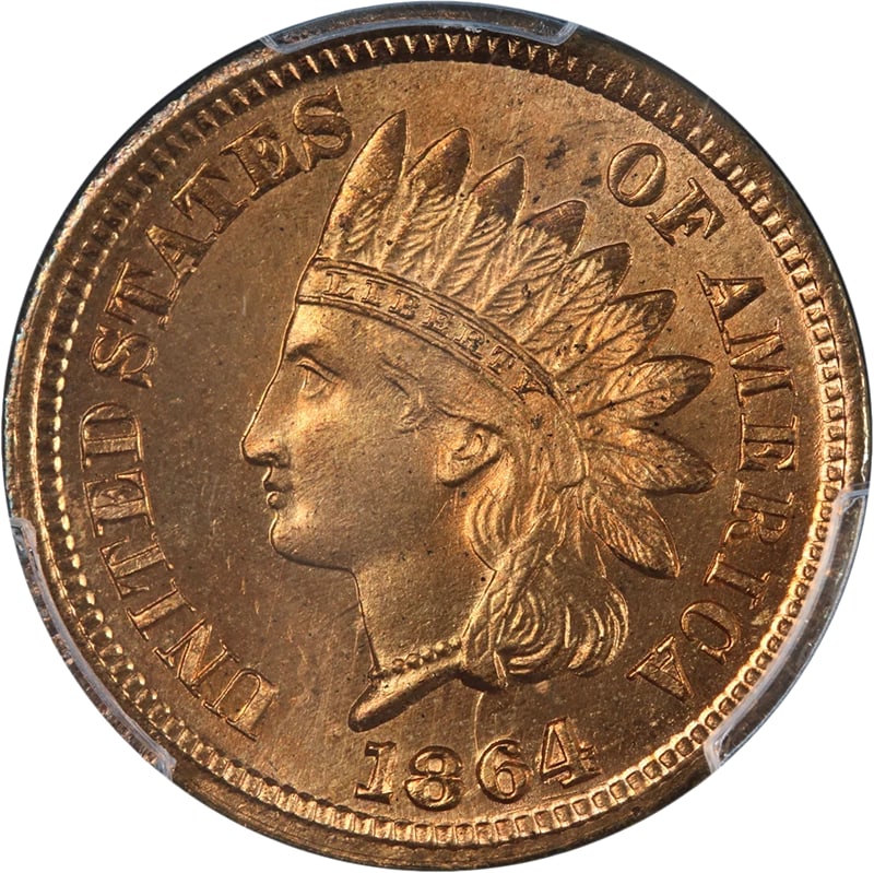 1864 INDIAN CENT BRONZE: 1864 Indian Cent Bronze Year: 1864 Fineness: None Composition: Copper Denomination: None Country of Origin: United States Accessories: None Accessories Notice: When purchasing pre-owned goods, please