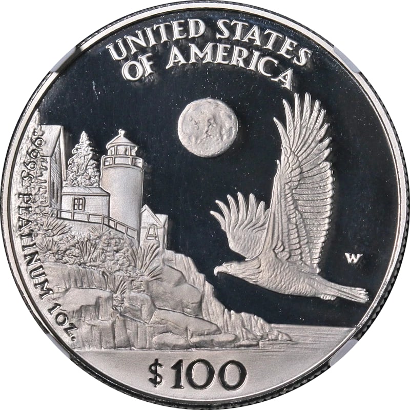 1998-W PLATINUM AMERICAN EAGLE - 2