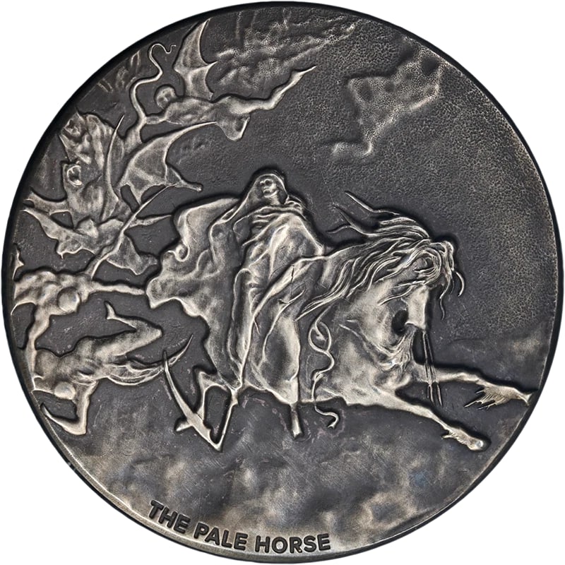 2015 NIUE SILVER BIBLICAL COIN: 2015 Niue Silver Biblical Coin Year: 2015 Fineness: 0.999 Composition: Silver Denomination: None Country of Origin: United States Accessories: None Accessories Notice: When purchasing pre-owned