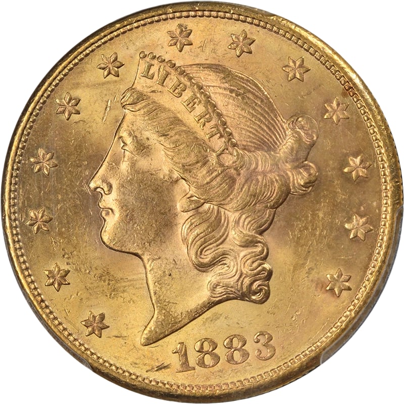 1883-S LIBERTY GOLD $20 (1 of 2)