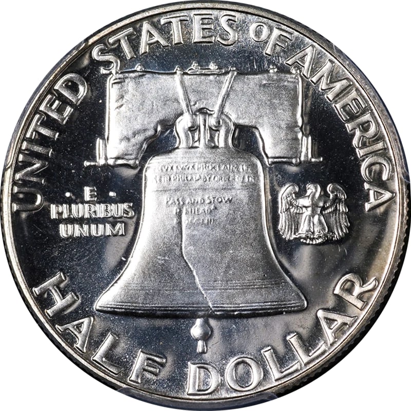 1954 FRANKLIN HALF DOLLAR PROOF - 2