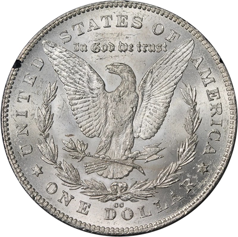 1880/79-CC MORGAN SILVER DOLLAR - 2