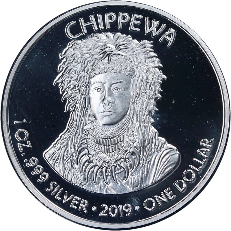 NATIVE AMERICAN SILVER DOLLAR COLLECTION - 3