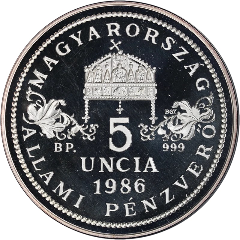1986 HUNGARY SILVER - 2