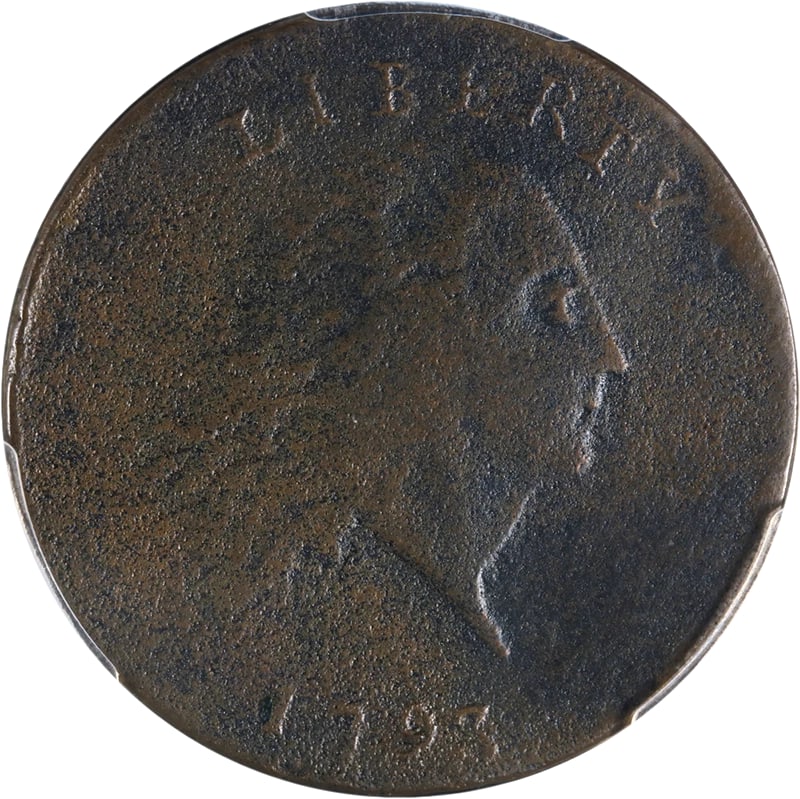1793 LARGE CENT CHAIN, AMERICA (1 of 2)