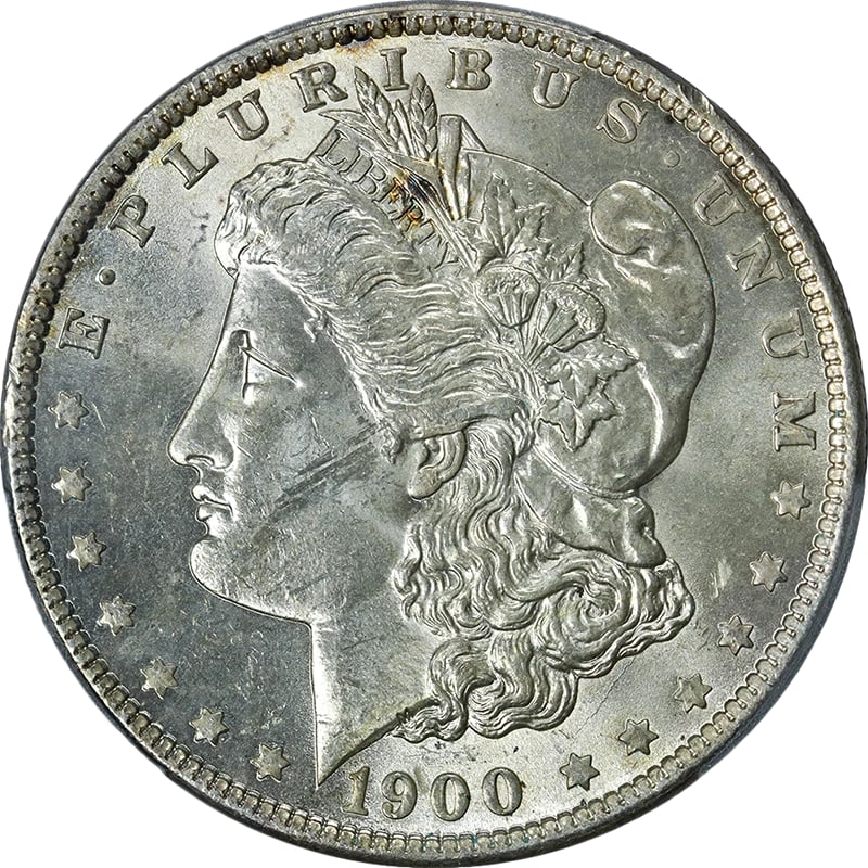1900-O/CC MORGAN SILVER DOLLAR (1 of 2)