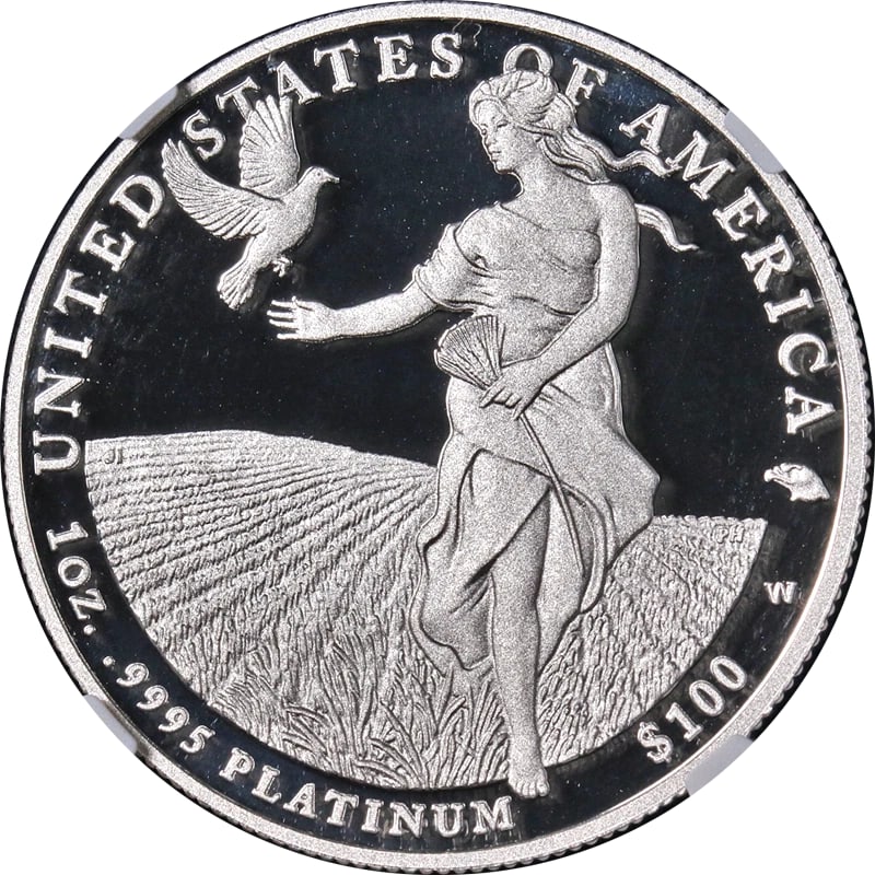 2011-W PLATINUM AMERICAN EAGLE - 2