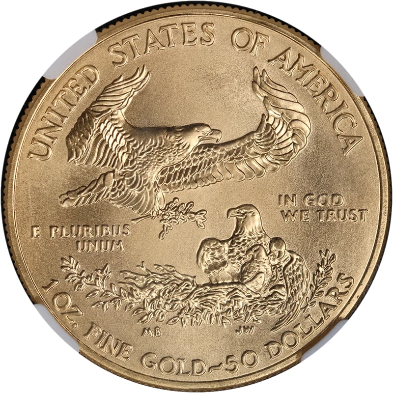 2012 GOLD AMERICAN EAGLE $50 - 2