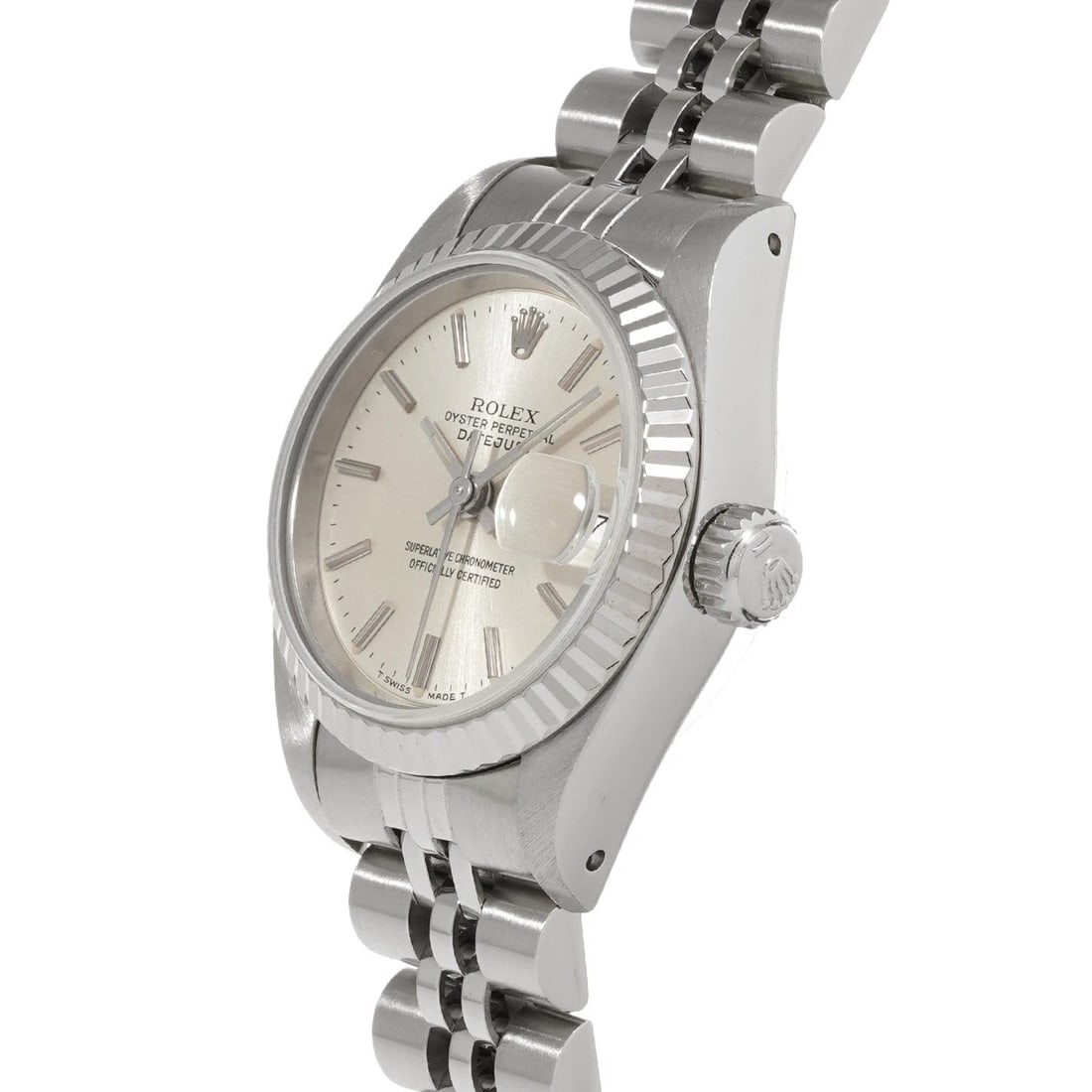 ROLEX SILVER WATCH - 2