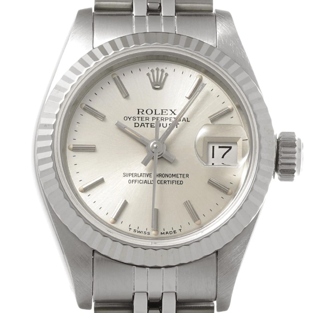 ROLEX SILVER WATCH - 4