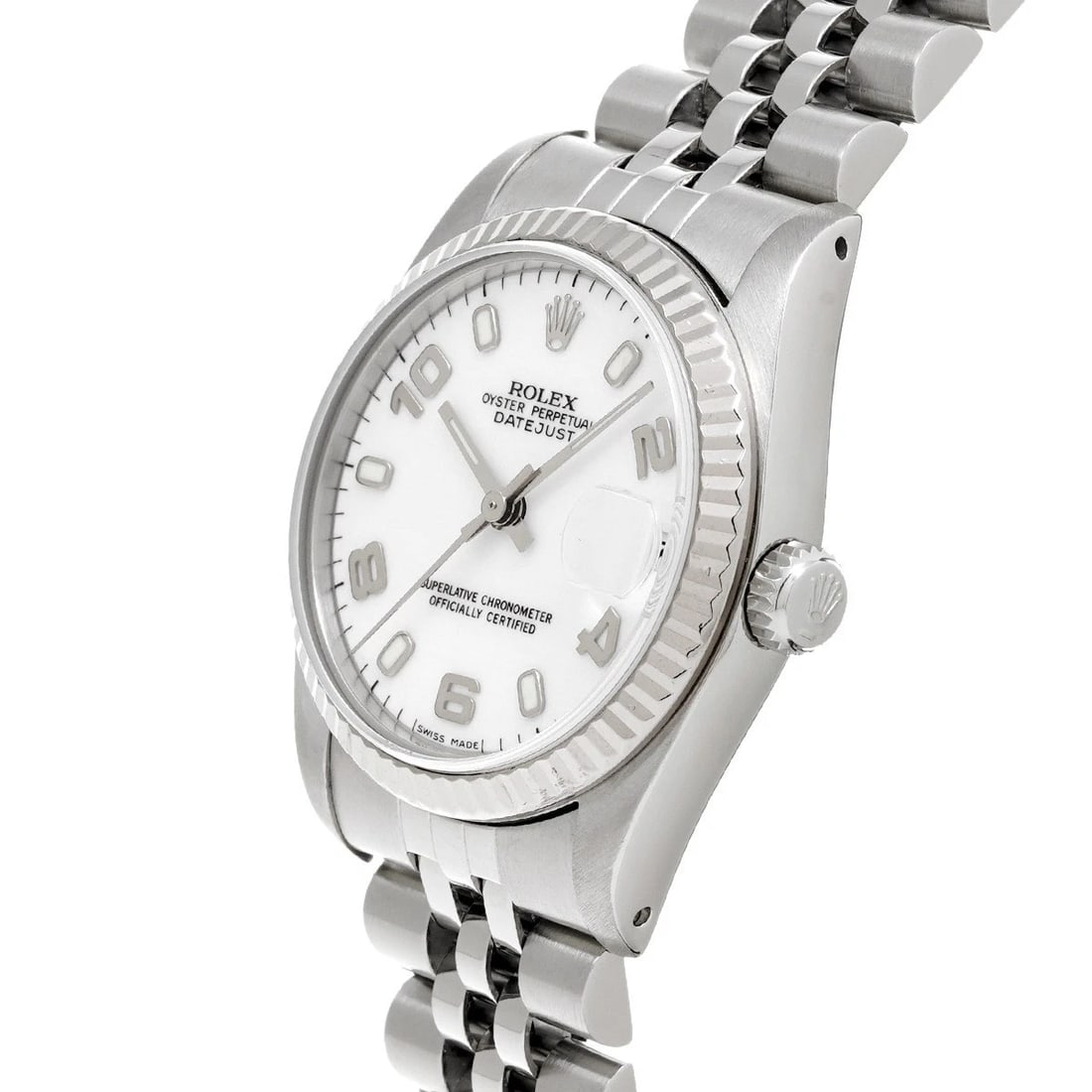 ROLEX WHITE WATCH - 2