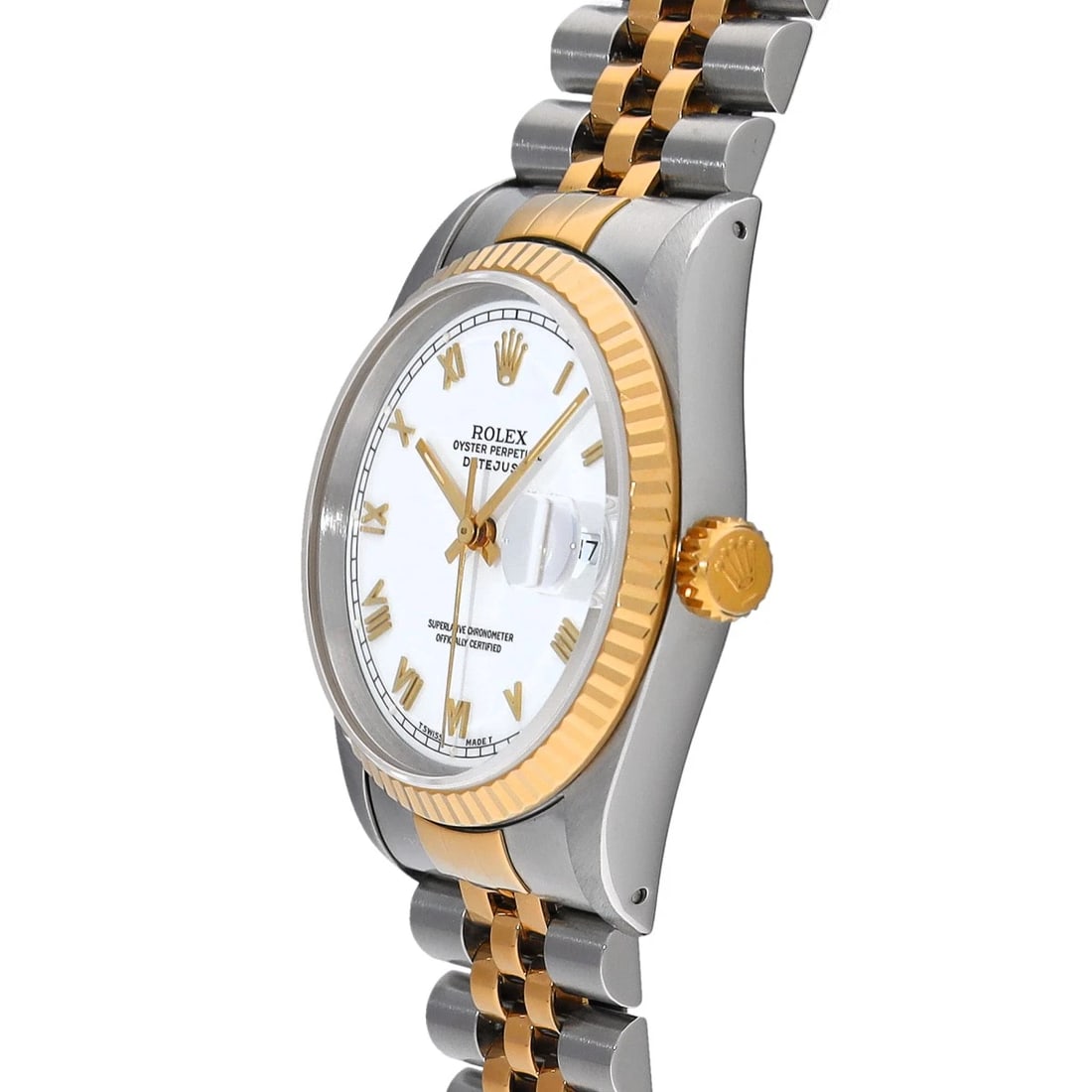 ROLEX WHITE WATCH - 2