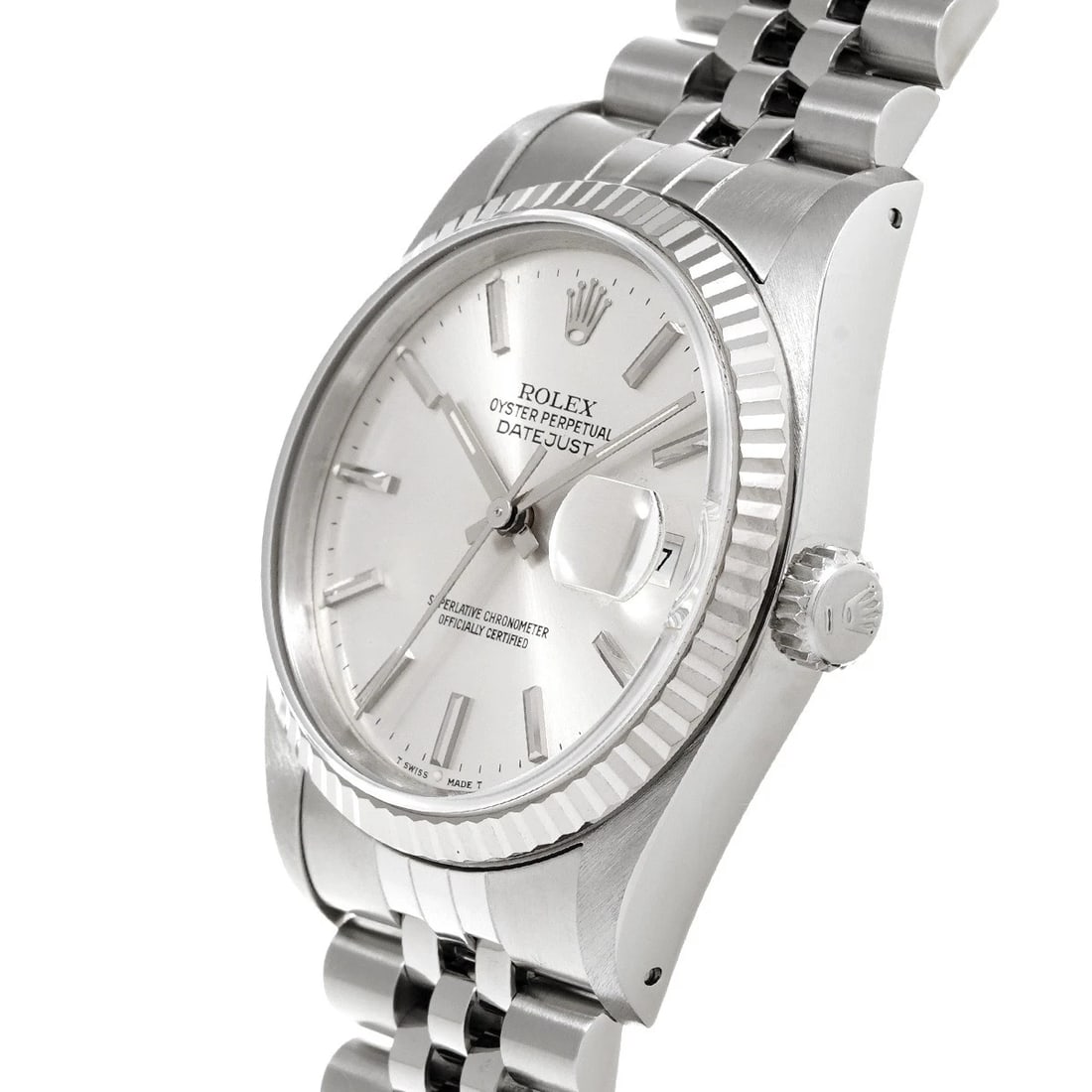 ROLEX SILVER WATCH - 2