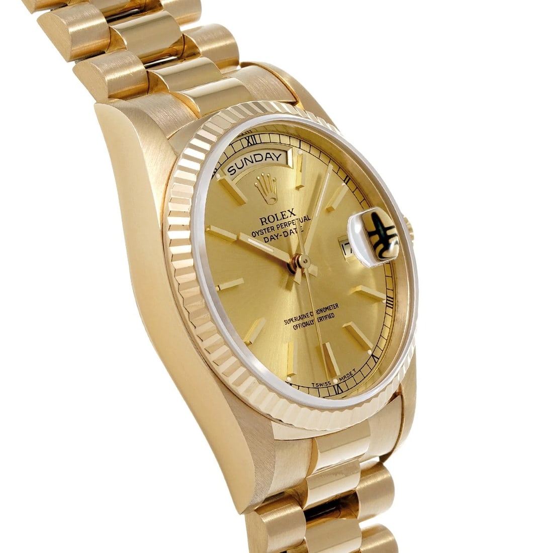 ROLEX CHAMPAGNE WATCH - 3