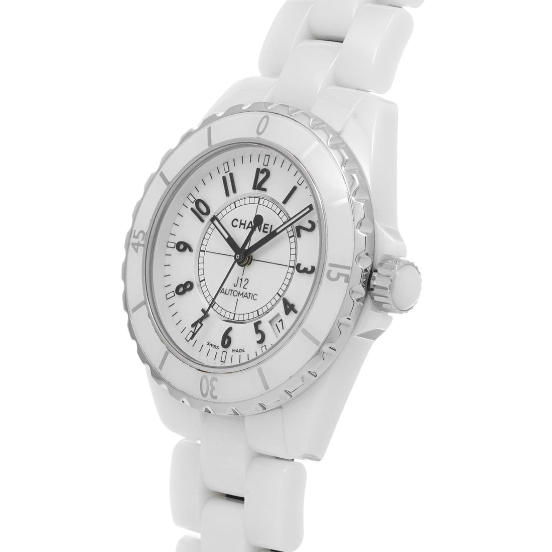 CHANEL WHITE WATCH - 2