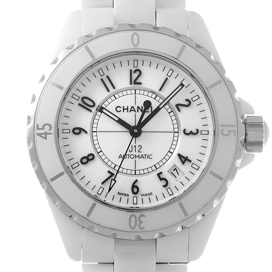 CHANEL WHITE WATCH - 4