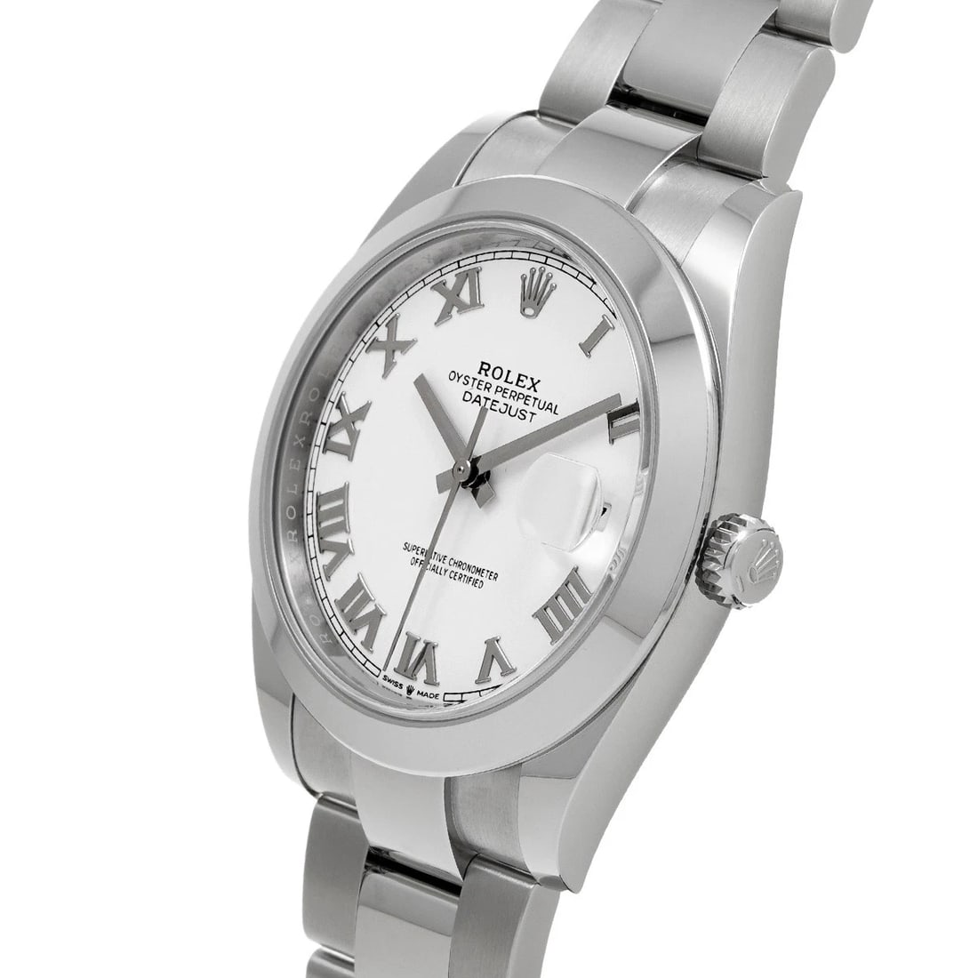 ROLEX WHITE WATCH - 2