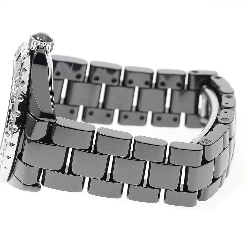 CHANEL J12 DIAMOND BEZEL QUARTZ WATCH - 3