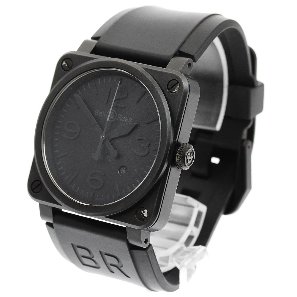 BELL?ROSS BLACK PHANTOM AUTOMATIC WATCH - 2