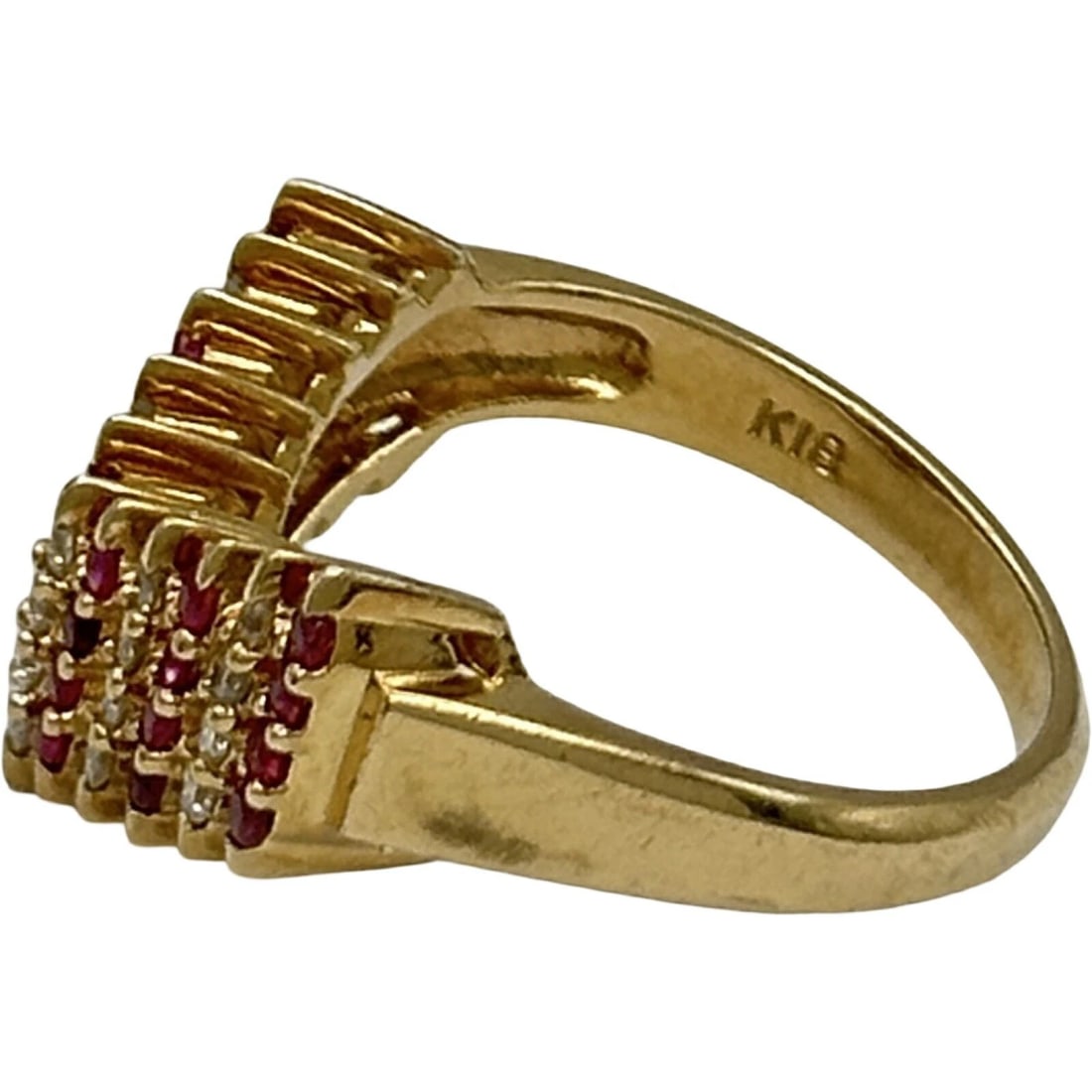 RUBY RING GOLD 18K RUBY ??JEWELRY - 3