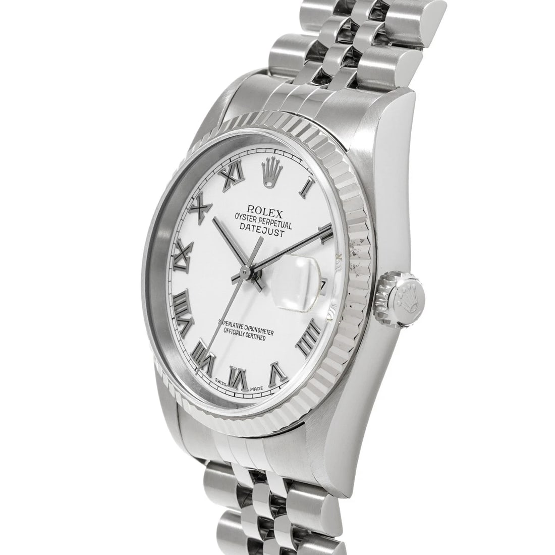 ROLEX WHITE WATCH - 2