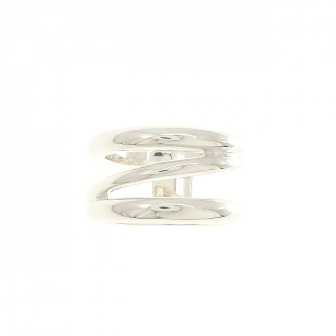 TIFFANY SILVER OPEN DIAGONAL RING - 2