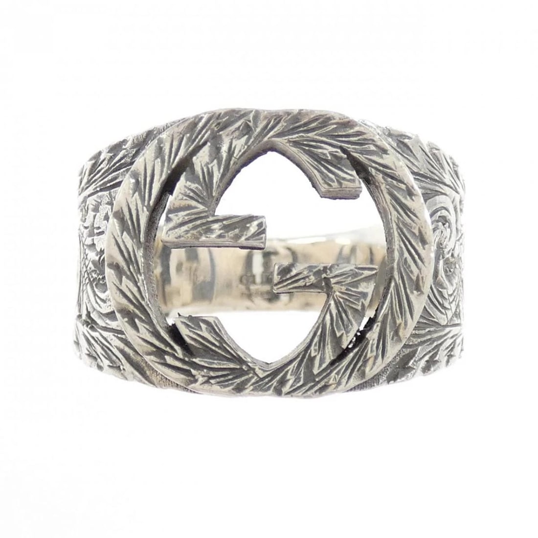 GUCCI INTERLOCKING G RING - 2