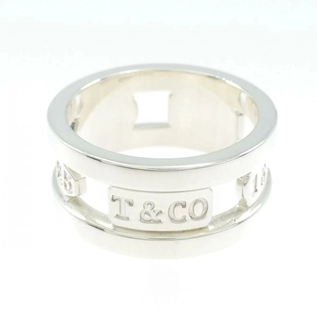 TIFFANY ELEMENT SILVER RING - 2