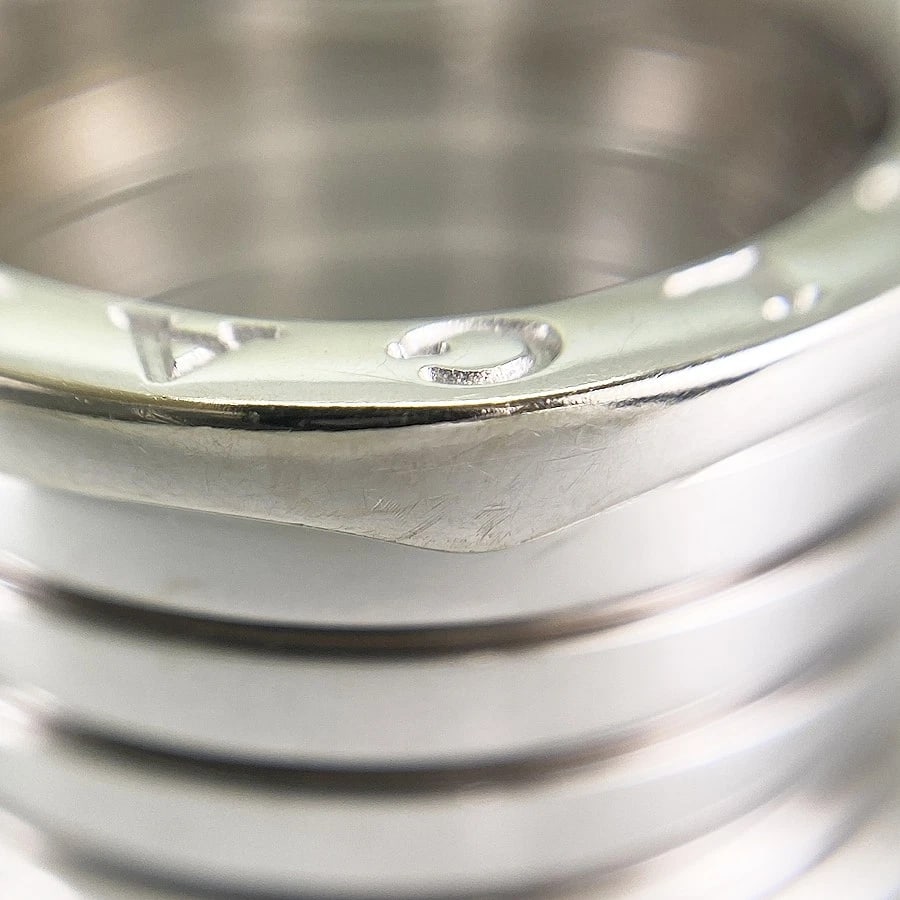 BVLGARI B.ZERO1 WHITE GOLD RING - 4