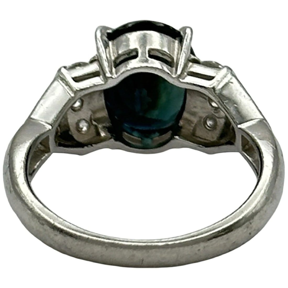 SAPPHIRE NON-HEATING RING PLATINUM PT850: Sapphire Non-Heating Ring Platinum Pt850 Brand: Unbranded Type/Style: Ring Material: Pt850, Color: Platinum Size: US 6.5 Accessories: None Accessories Notice: When purchasing pre-owned goo