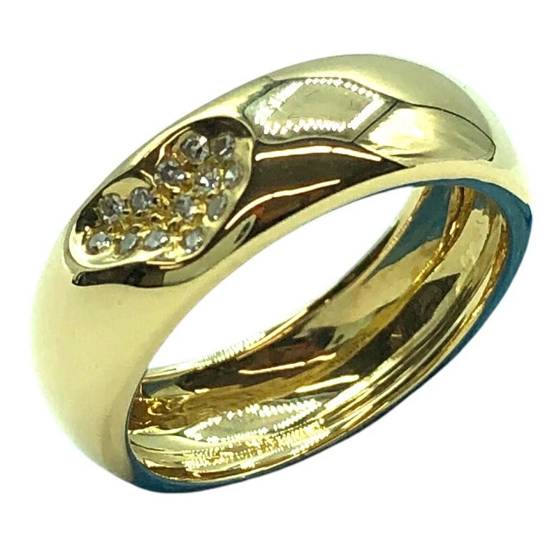TIFFANY & CO. FULL HEART DIAMOND RING GOLD 18K: Tiffany & Co. Full Heart Diamond Ring Gold 18K Brand: Tiffany & Co. Type/Style: Ring Material: Au750, Color: Gold Size: US 5 Accessories: None Accessories Notice: When purchasing pre-owned goods,