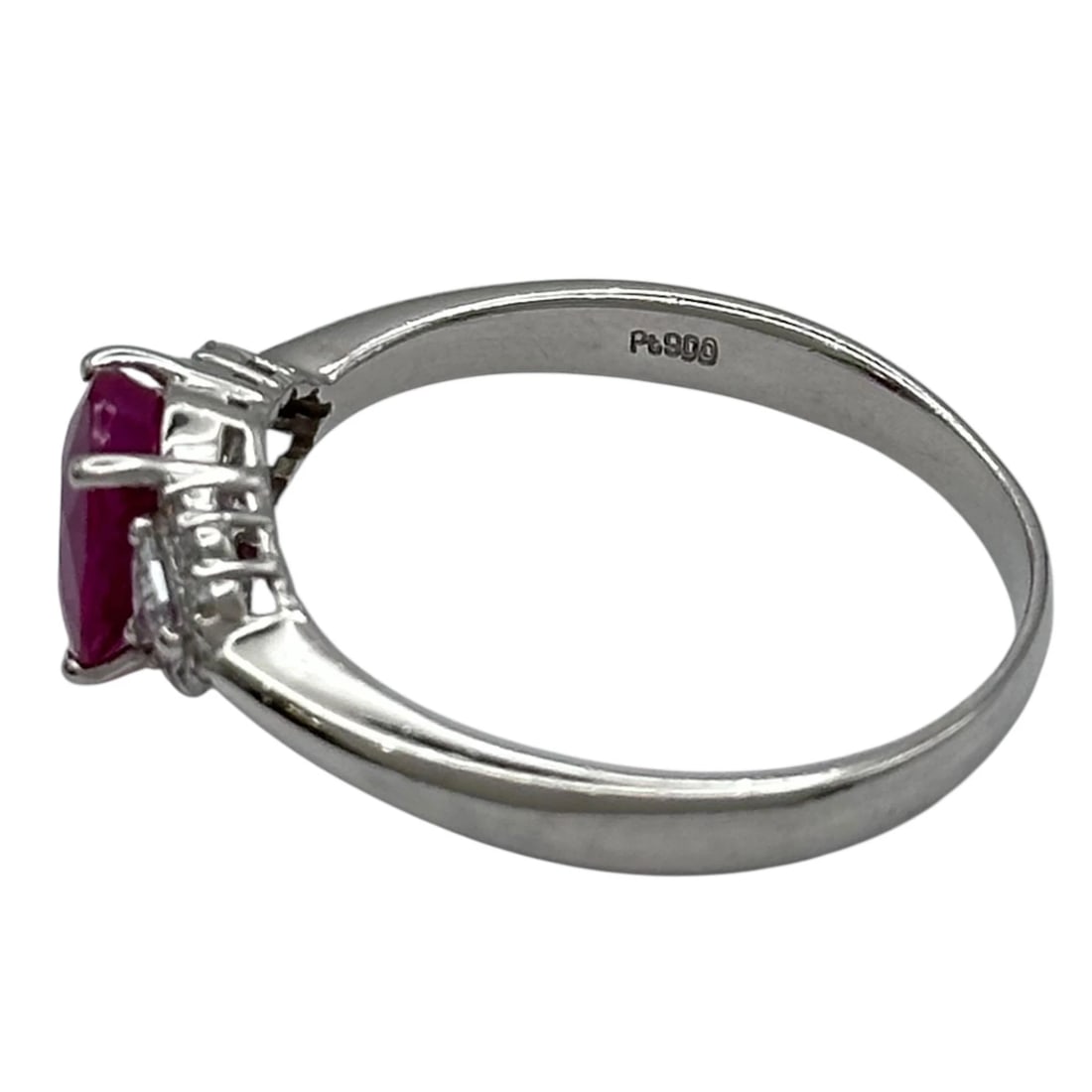 RUBY RING PLATINUM PT900 - 3