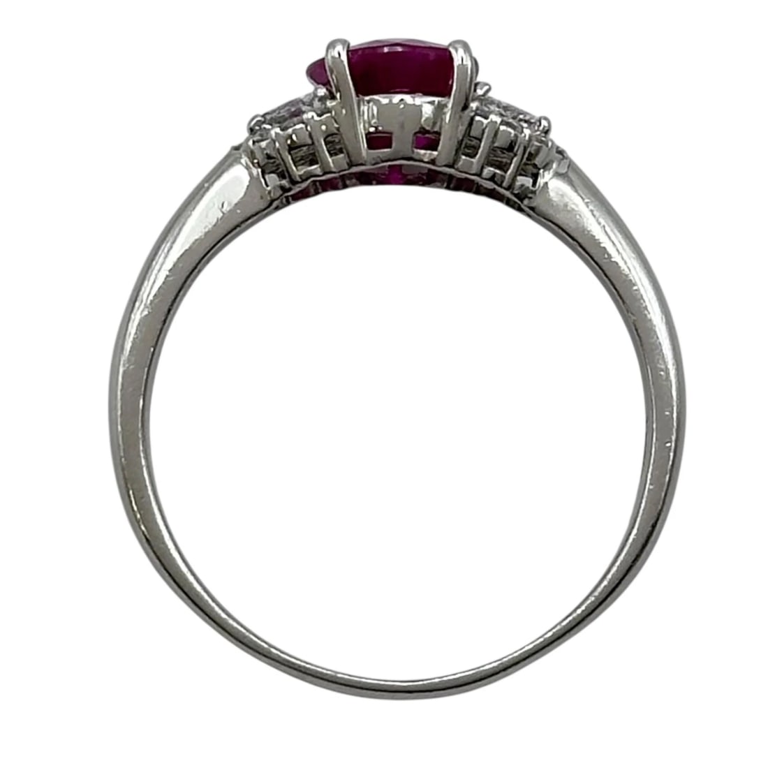 RUBY RING PLATINUM PT900 - 4
