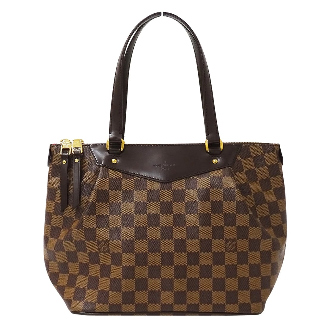 LOUIS VUITTON DAMIER HANDBAG FOR WOMEN, BRAND TOTE: LOUIS VUITTON Damier Handbag for Women, Brand Tote Brand: Louis Vuitton Type/Style: Handbag, Shoulder bag, Tote bag Material: Damier Canvas Color: Brown, Damier Canvas Size: (HxWxD) 23cm x 36cm x 14cm