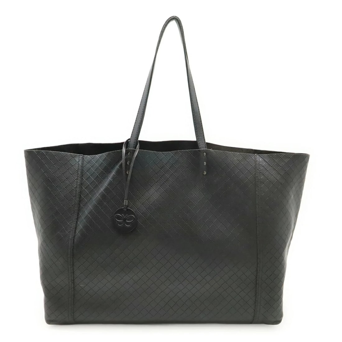 BOTTEGA VENETA INTRECCIO MIRAGE TOTE BAG SHOULDER: BOTTEGA VENETA Intreccio Mirage Tote Bag Shoulder Brand: Bottega Veneta Type/Style: Shoulder bag, Tote bag Material: Leather Color: Black Size: (HxWxD) 29cm x 39.5cm x 12cm / 11.41'' x 15.55'' x 4.72'