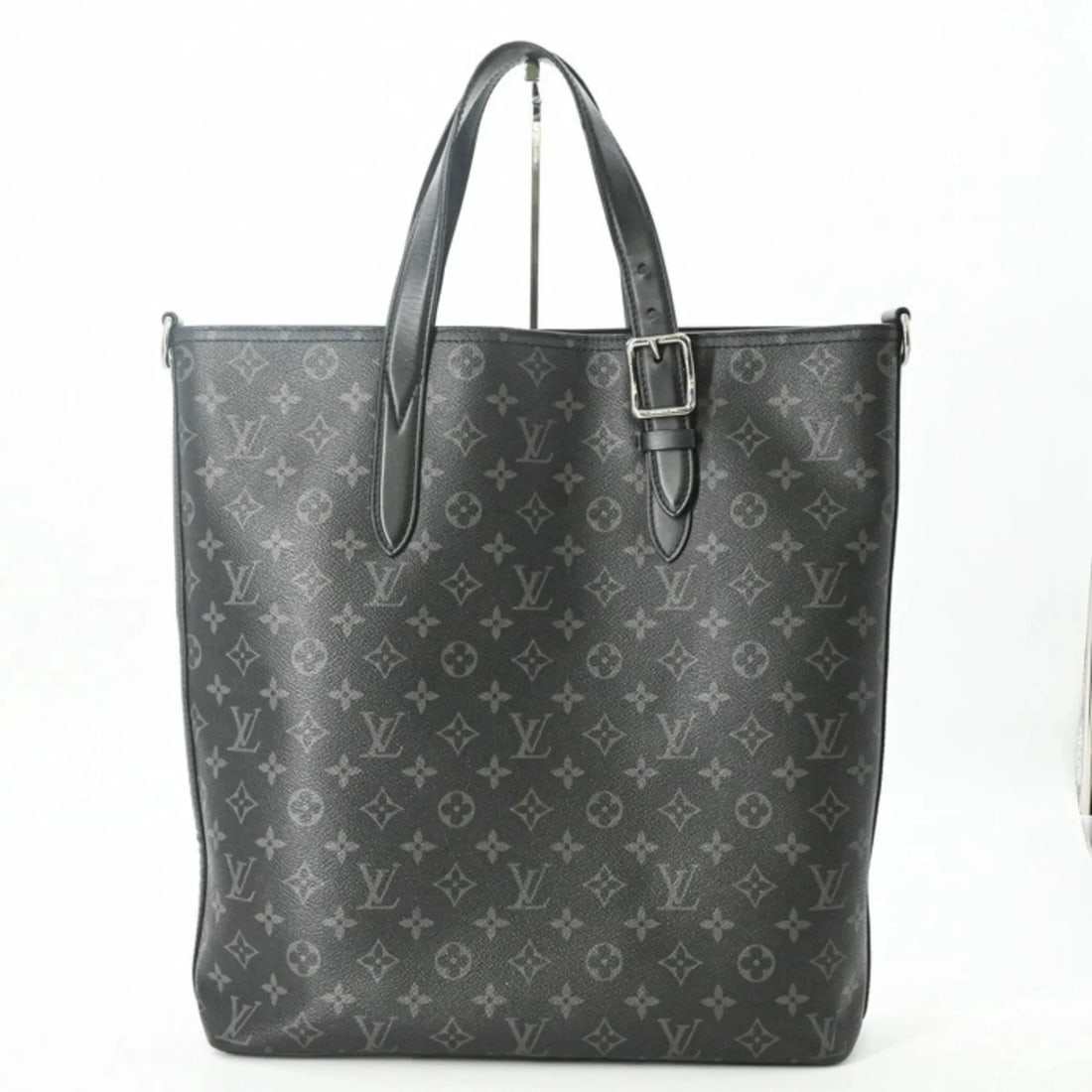 LOUIS VUITTON APOLLO TOTE BAG MONOGRAM ECLIPSE SHOULDER BLACK - 3