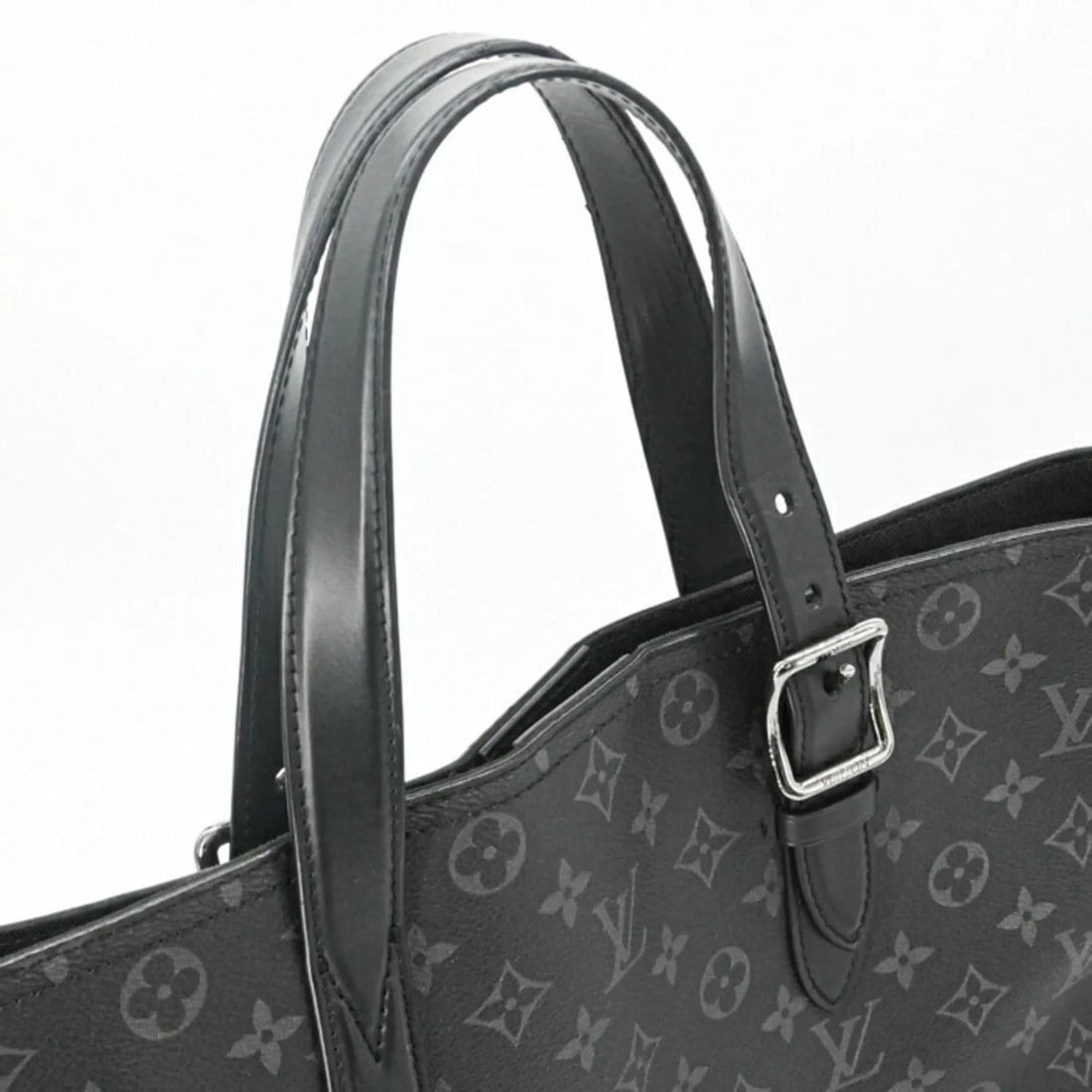 LOUIS VUITTON APOLLO TOTE BAG MONOGRAM ECLIPSE SHOULDER BLACK - 7