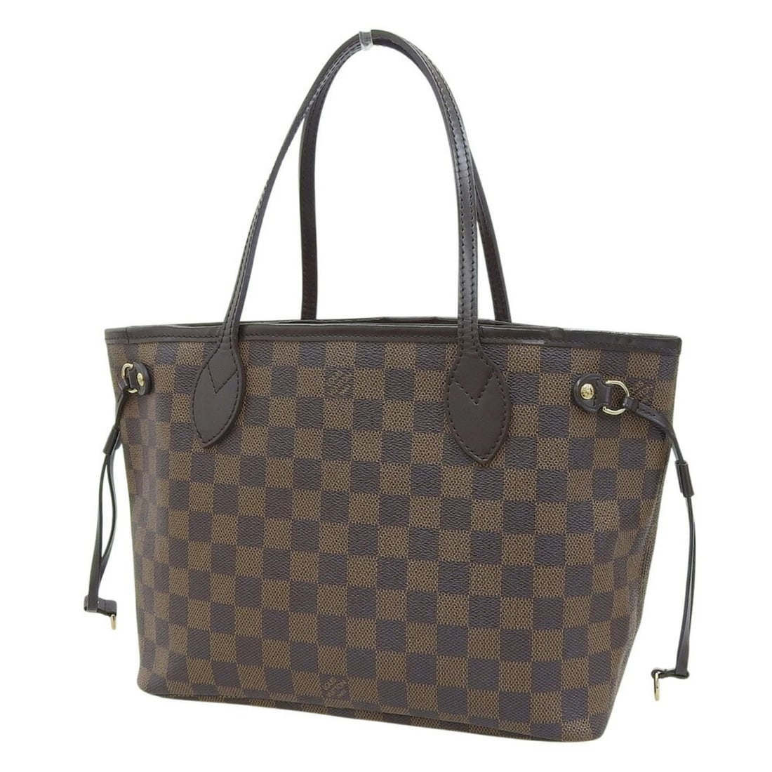 LOUIS VUITTON DAMIER NEVERFULL PM TOTE BAG, EBENE (1 of 6)
