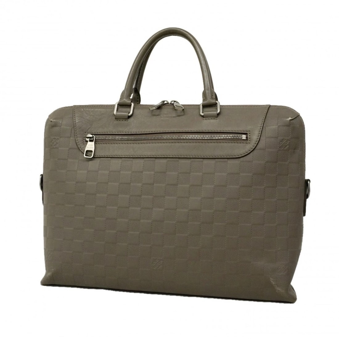 LOUIS VUITTON DAMIER INFINI KHAKI BAG: Louis Vuitton Damier Infini Khaki Bag Brand: Louis Vuitton Type/Style: Briefcase Material: None Color: Khaki Size: (HxWxD)28.5cm x 37cm x 6cm / 11.22'' x 14.56'' x 2.36'' Accessories: None